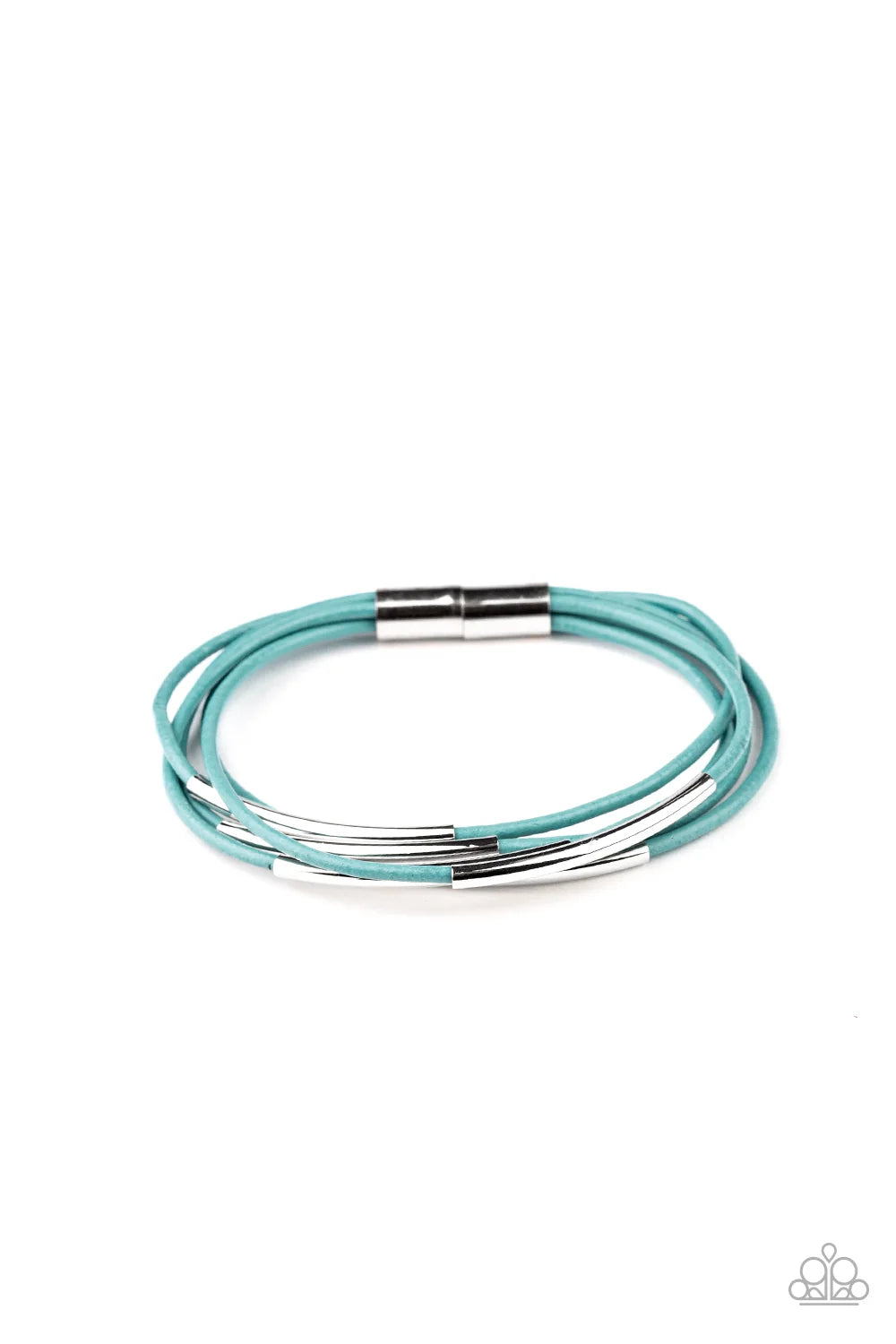 Paparazzi ♥ Power CORD - Blue ♥ Bracelet