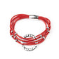 Paparazzi ♥ Magnetic Muse - Red ♥ Bracelet