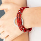 Paparazzi ♥ Magnetic Muse - Red ♥ Bracelet
