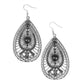 Paparazzi ♥ Just Dropping By - Black ♥ Earrings