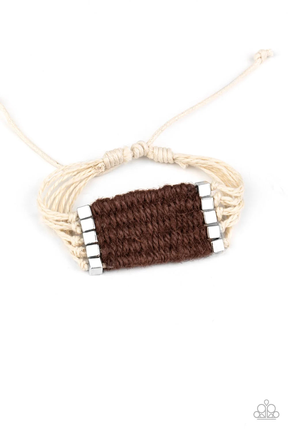 Paparazzi ♥ Beachology - Brown ♥ Bracelet