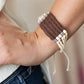 Paparazzi ♥ Beachology - Brown ♥ Bracelet