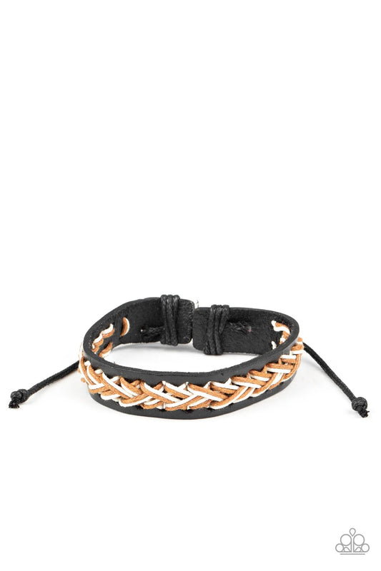 Paparazzi ♥ Urban Rambler - Brown ♥ Bracelet