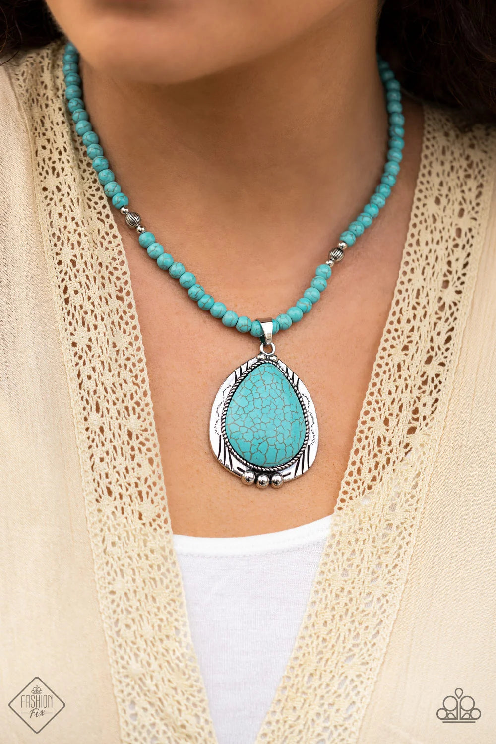 Paparazzi ♥ Evolution - Blue ♥ Necklace