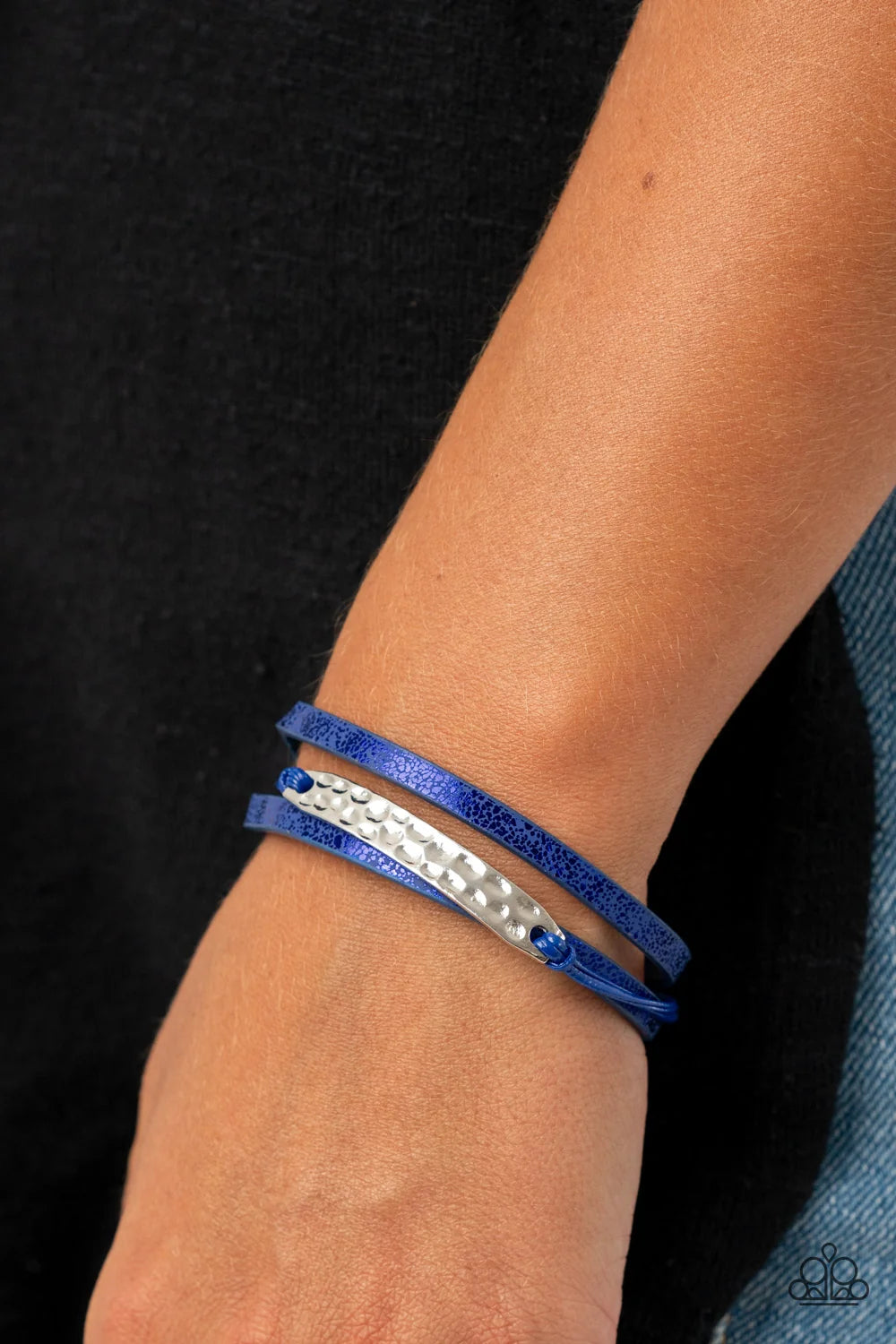 Paparazzi ♥ High-Strung Style - Blue ♥ Bracelet
