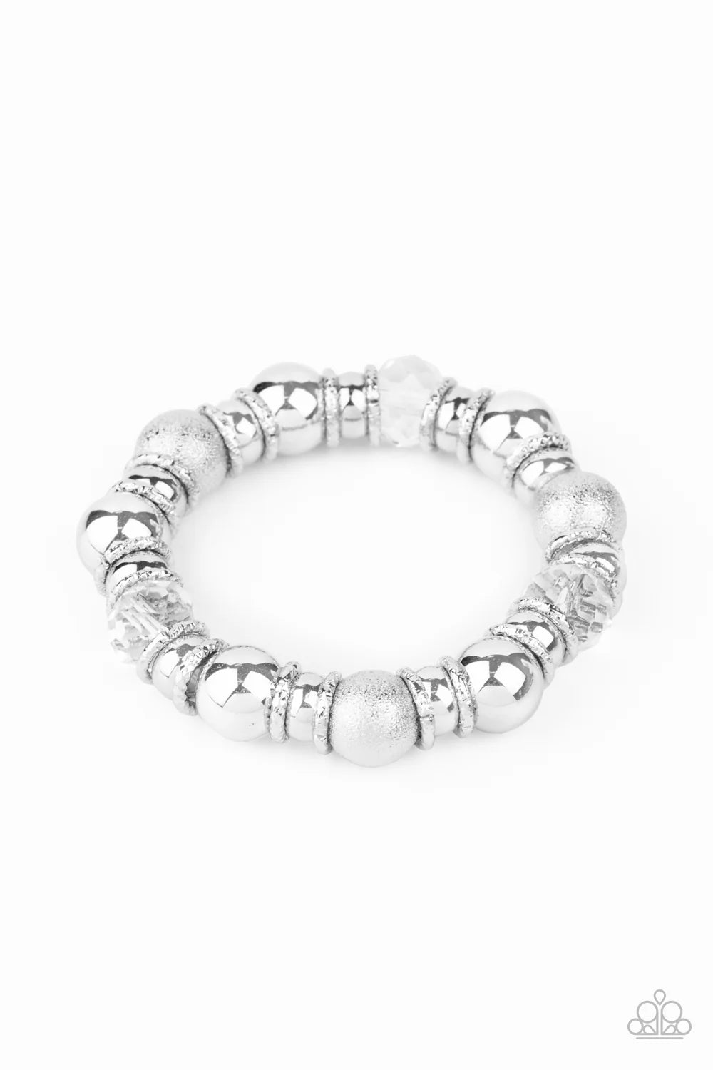 Paparazzi ♥ Take Your Best Shot - White ♥ Bracelet