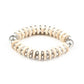 Paparazzi ♥ Eco Experience - White ♥ Bracelet