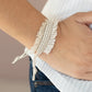 Paparazzi ♥ Make Yourself at HOMESPUN - White ♥ Bracelet