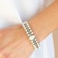 Paparazzi ♥ Nature Resort - White ♥ Bracelet