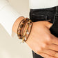 Run The Rapids - Brown Bracelet
