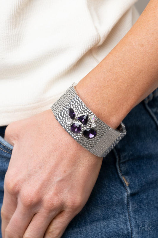 Flickering Fortune - Purple Bracelet