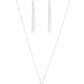 Think PAW-sitive - Silver Necklace
