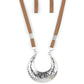 Majorly Moonstruck - Brown Necklace
