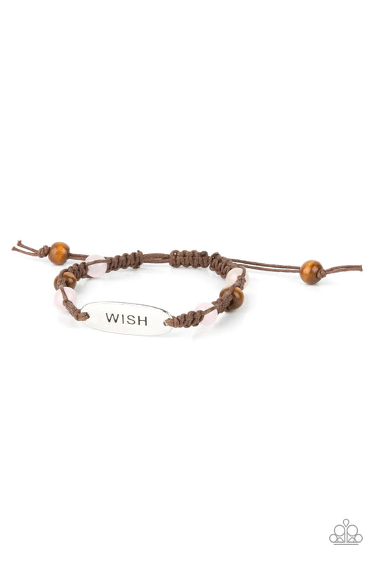 Paparazzi ♥ WISH This Way - Pink ♥ Bracelet