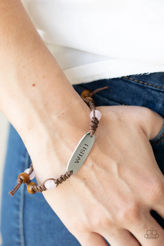 Paparazzi ♥ WISH This Way - Pink ♥ Bracelet