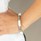 Stacked In Your Favor - White Bracelet