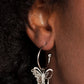 Butterfly Freestyle - Silver Earring