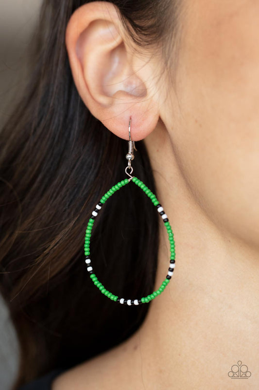 âKeep Up The Good BEADWORK - Green