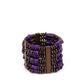 Paparazzi ♥ Vacay Vogue - Purple ♥ Bracelet