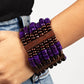 Paparazzi ♥ Vacay Vogue - Purple ♥ Bracelet
