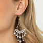 Paparazzi ♥ Commanding Candescence - White ♥ Earrings