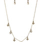 Cosmic Runway - Brass Necklace