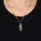 Clustered Candescence - White  Necklace