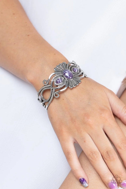 Paparazzi ♥ Rural Rumination - Purple ♥ Bracelet