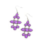 Paparazzi ♥ Bay Breezin - Purple ♥ Earrings