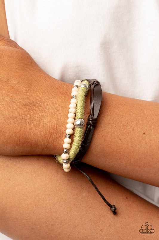 Timber Trail - Green Bracelet