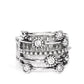 Paparazzi ♥ Rhinestone Studded Ritz - White ♥ Ring