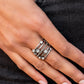 Paparazzi ♥ Rhinestone Studded Ritz - White ♥ Ring