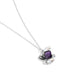 Prismatic Projection - Purple Necklace