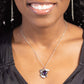 Prismatic Projection - Purple Necklace
