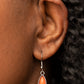 Abundantly Aztec - Orange Necklace