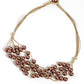Yacht Catch - Brown Necklace
