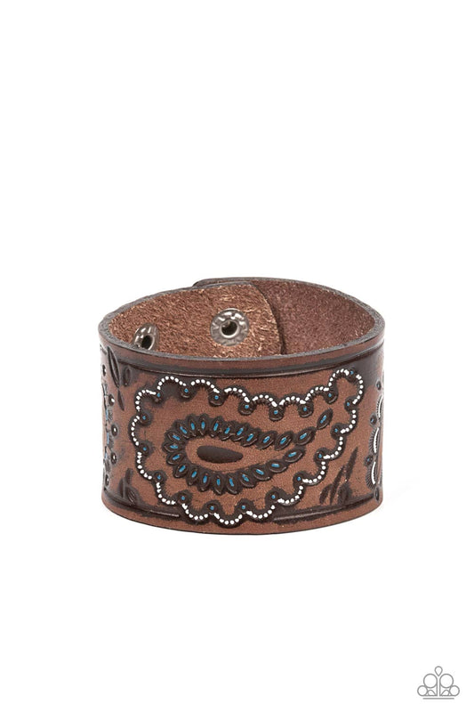 Paisley Pioneer - Blue Bracelet