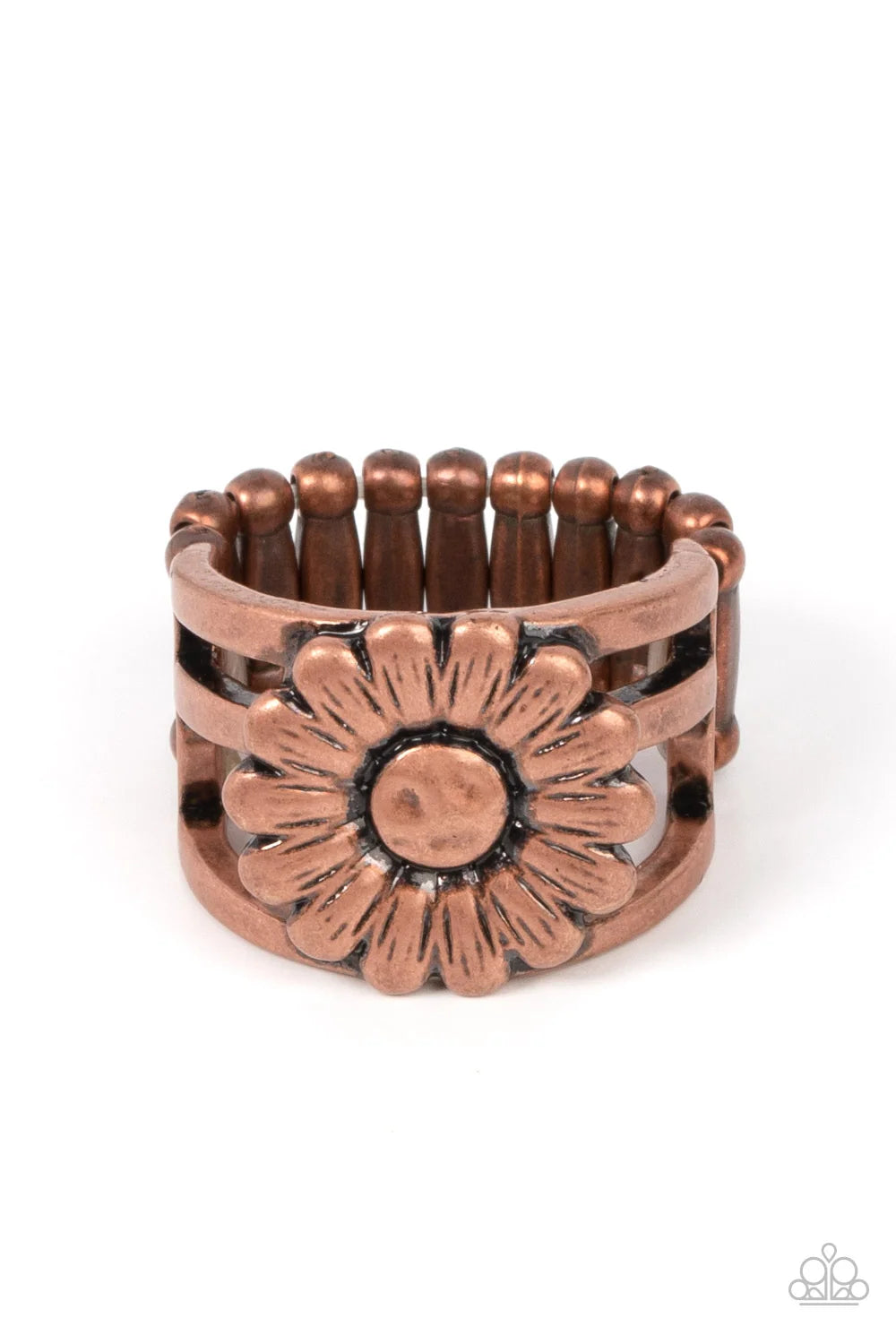 Paparazzi ♥ Roadside Daisies - Copper ♥ Ring