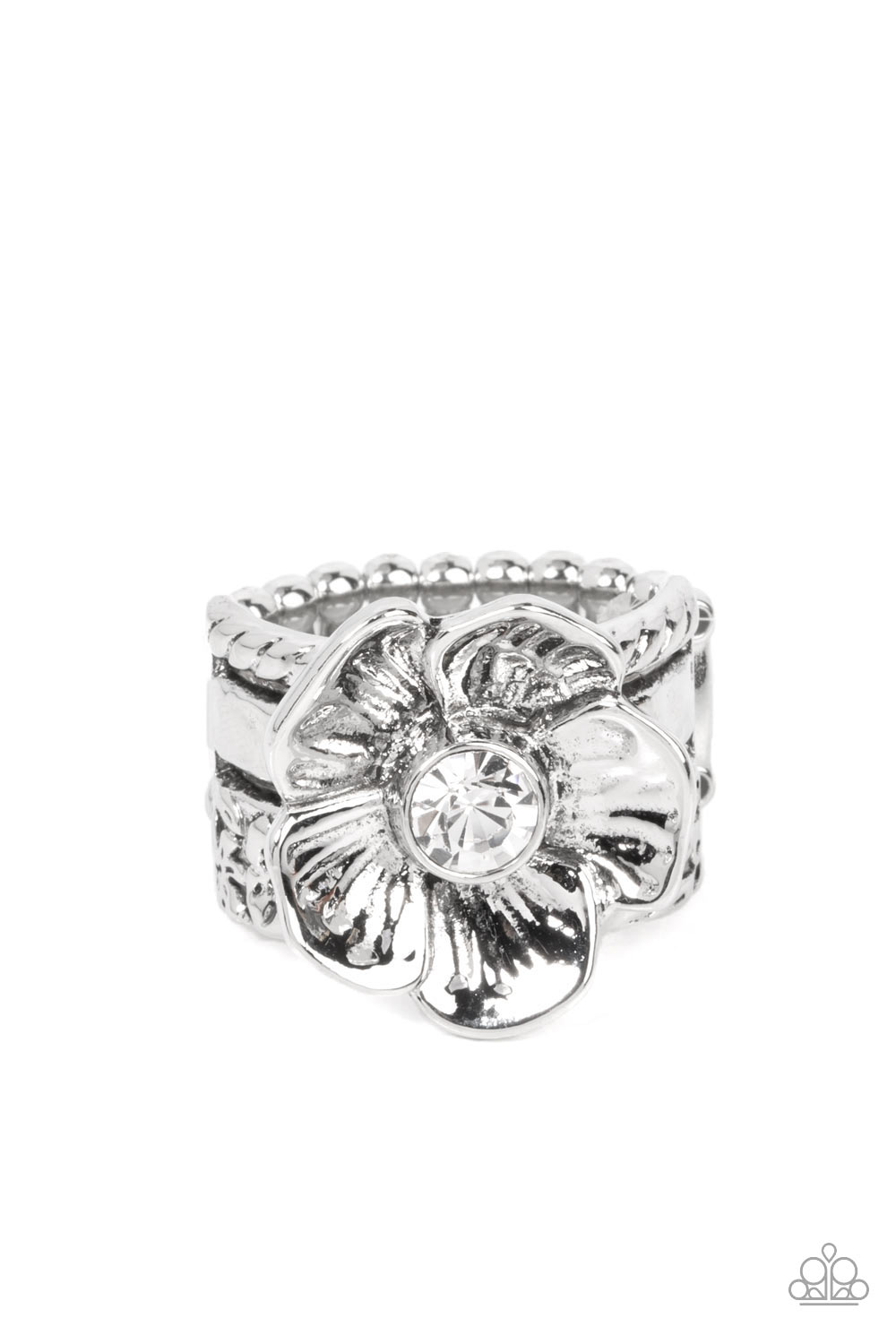âPrismatically Petunia - White