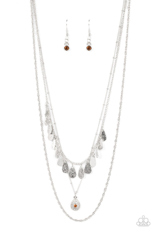 Prairie Dream - Brown Necklace