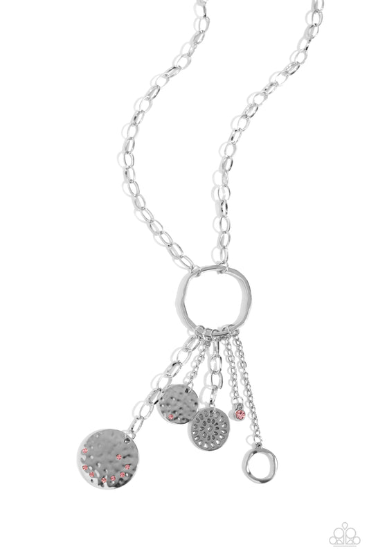 Trinket Twinkle - Pink necklace