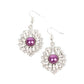 Crowns Required - Purple Earring