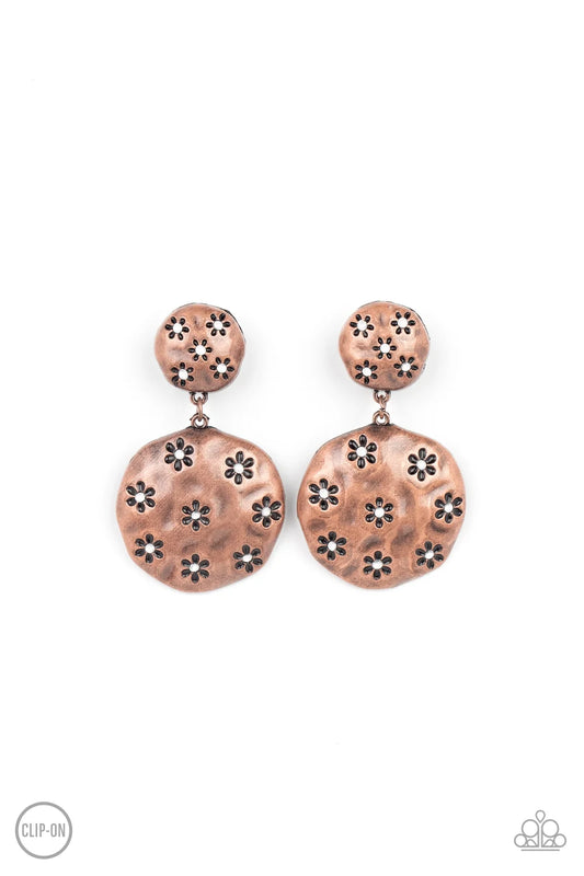 Paparazzi ♥ Industrial Fairytale - Copper ♥ Clip-On