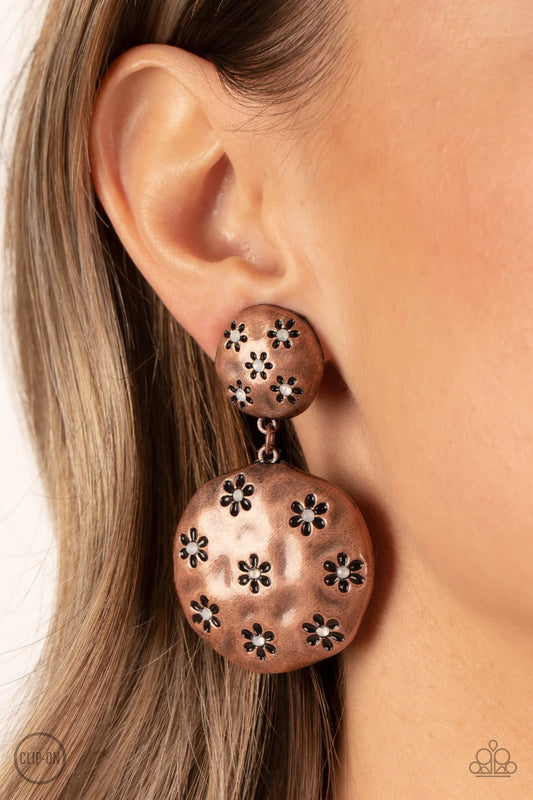 Paparazzi ♥ Industrial Fairytale - Copper ♥ Clip-On