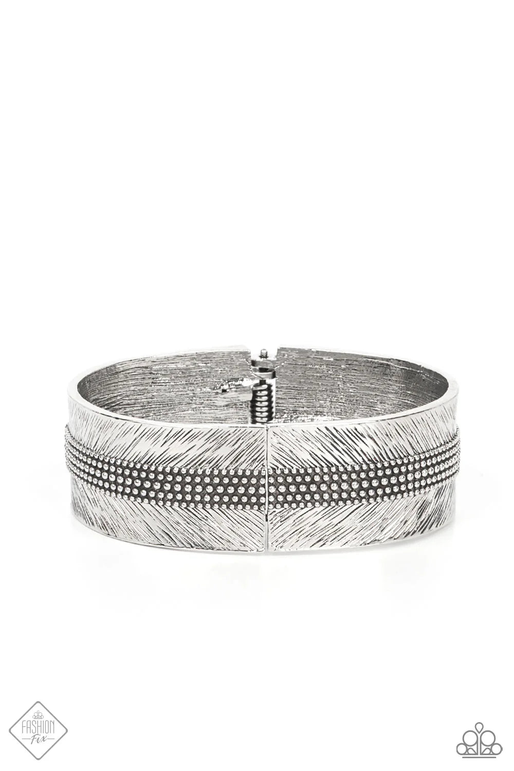 Paparazzi ♥ Rancho Refinement - Silver ♥ Bracelet