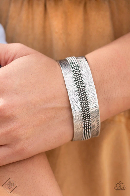Paparazzi ♥ Rancho Refinement - Silver ♥ Bracelet