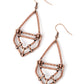 Paparazzi ♥ Artisan Apparatus - Copper ♥ Earrings