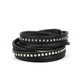 Paparazzi ♥ Studded Sensation - Black ♥ Bracelet