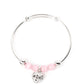 Vintage Vows - Pink Bracelet
