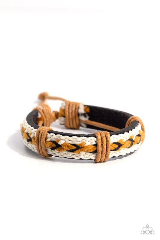 Paparazzi ♥ Mountain PASSPORT - Black ♥ Bracelet